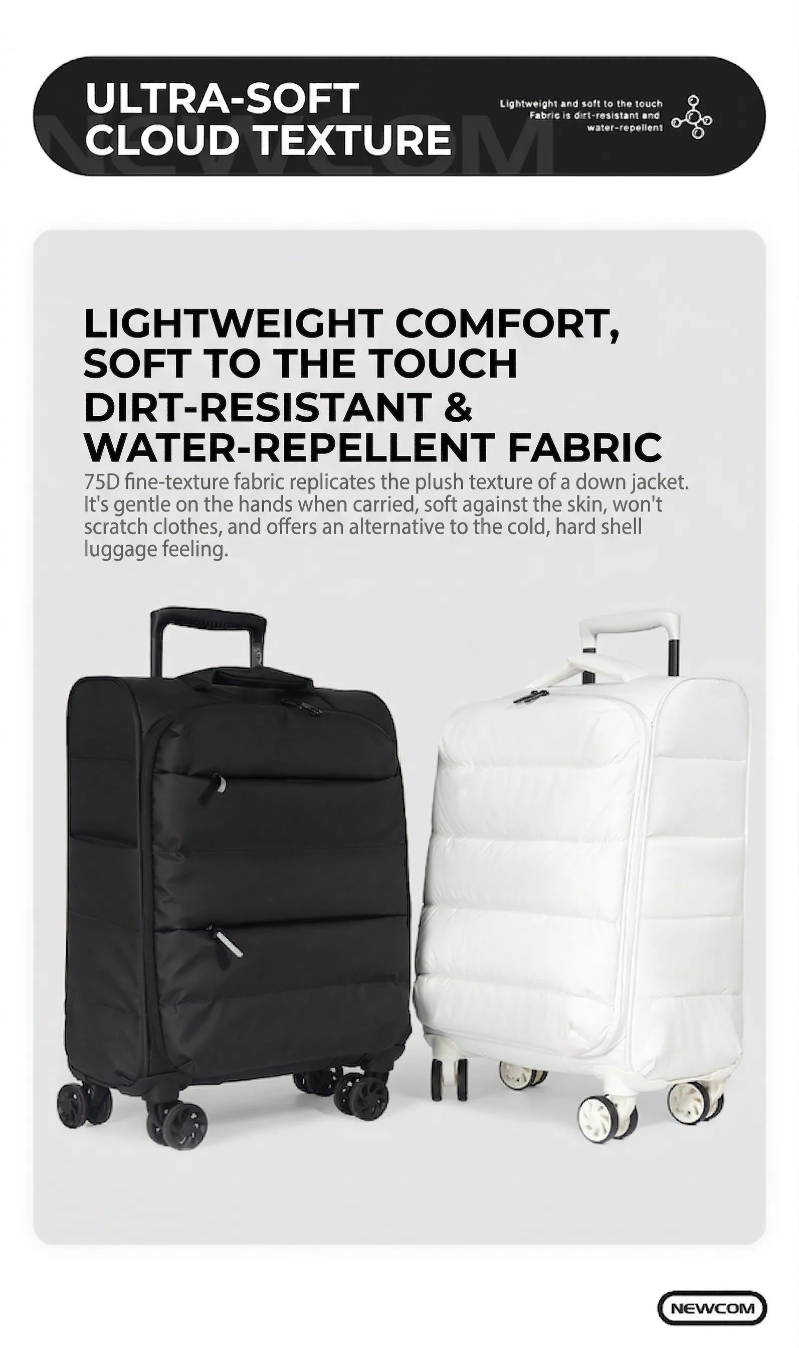 NEWCOM CLOUD Trolley Case Spinner