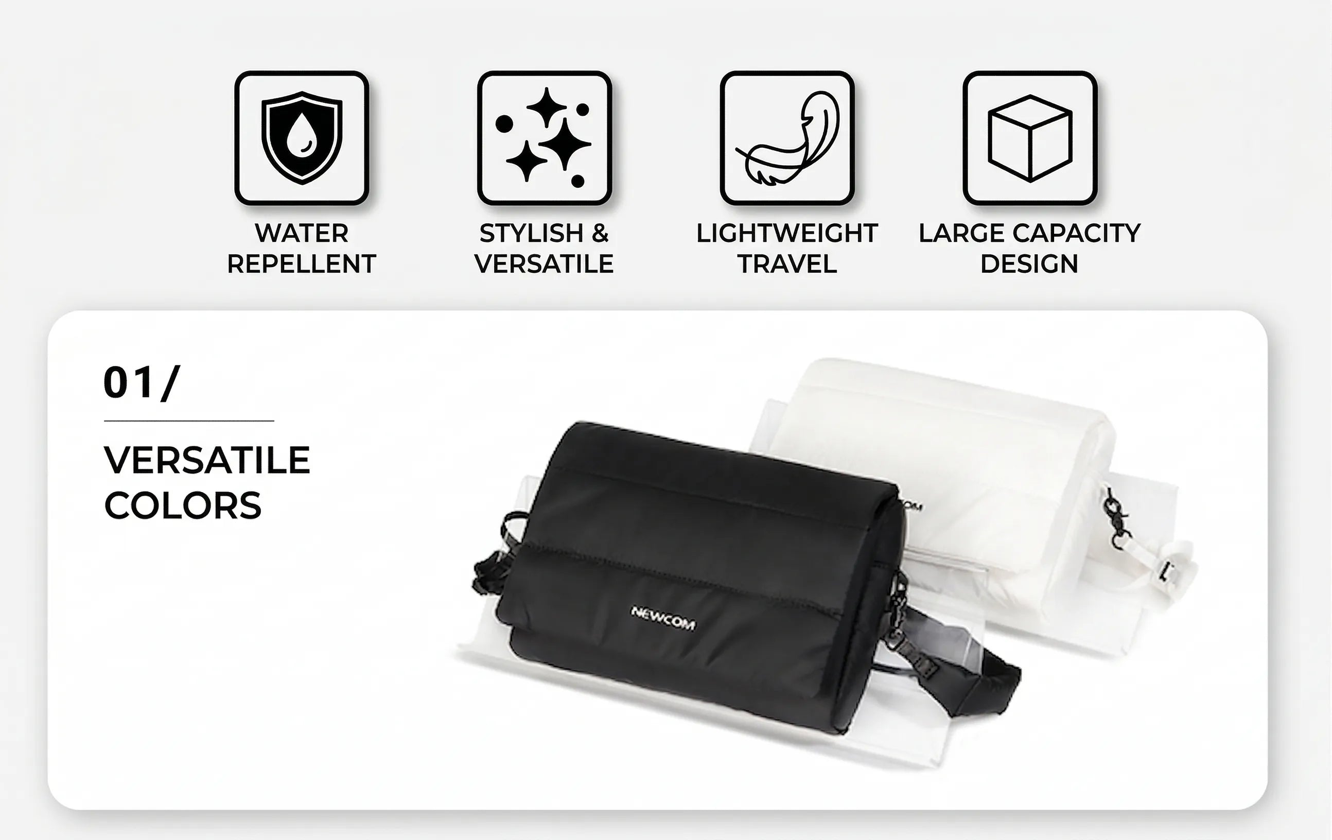 NEWCOM CLOUD Shoulder bag