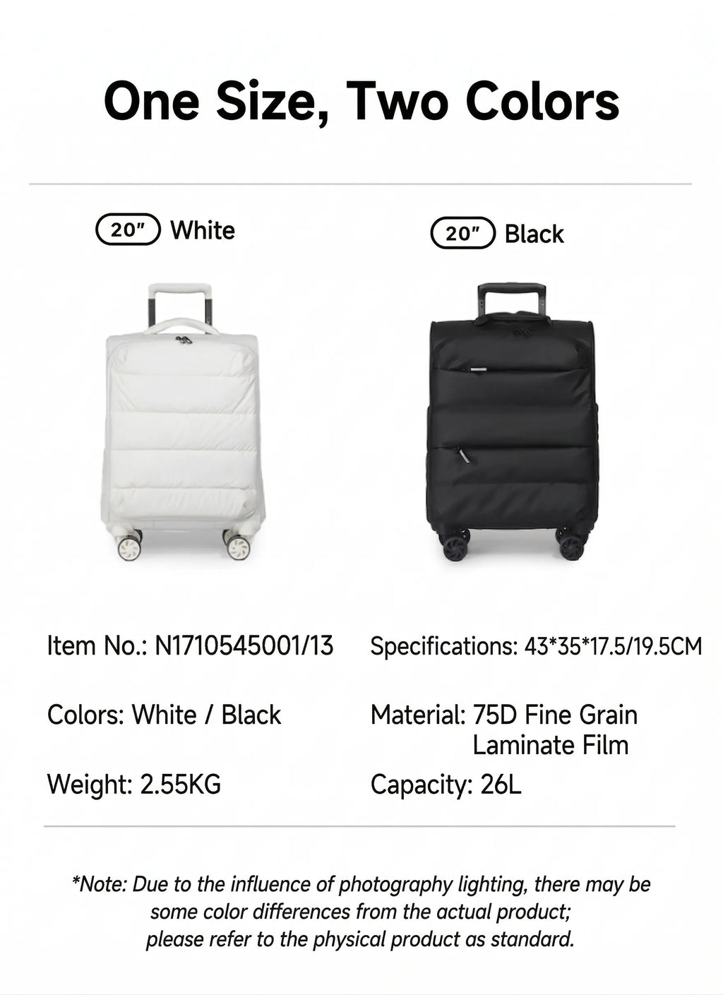 NEWCOM CLOUD Trolley Case Spinner