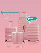 Cloud luggage Нано серебро антибактериальное (зеленый/розовый)