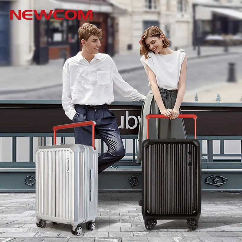 NEWCOM Wide handle and cup holder  luggage