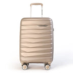 NEWCOM Champagne pp luggage 3 set