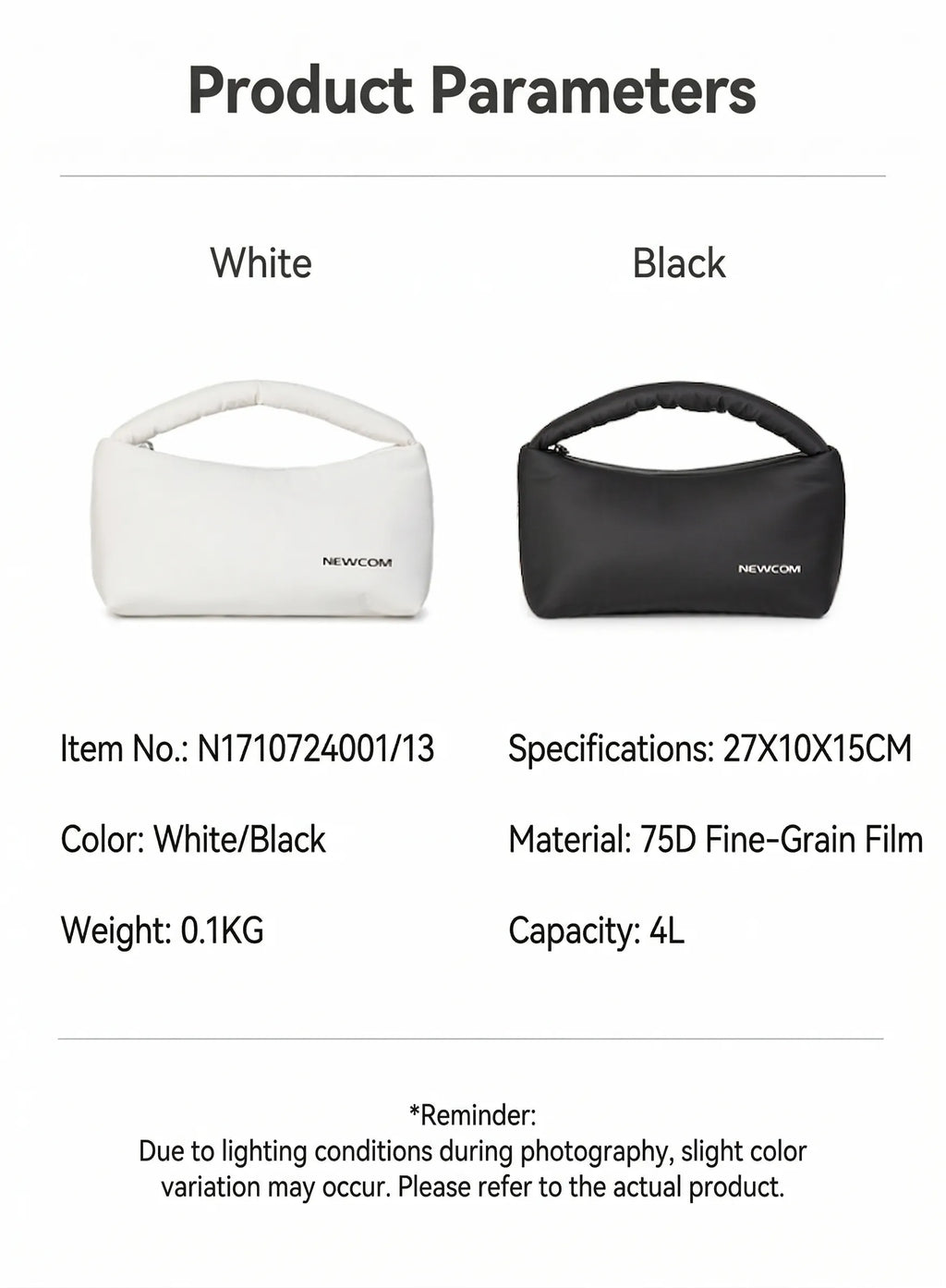 NEWCOM Toiletry bag