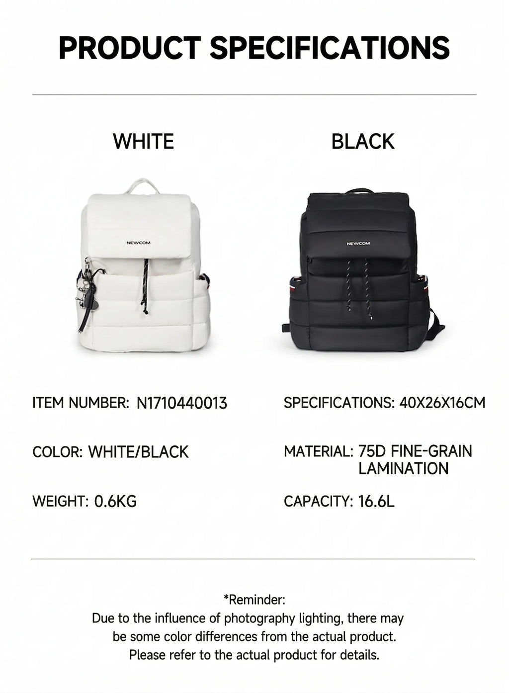 NEWCOM CLOUD Backpack