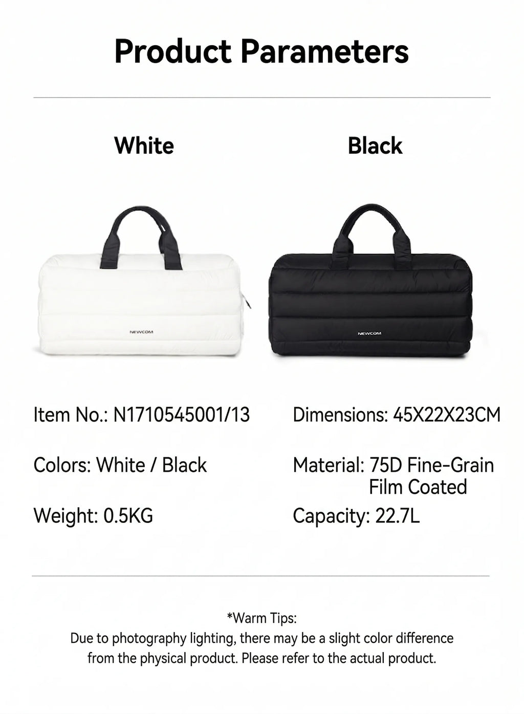 NEWCOM Travel Bag