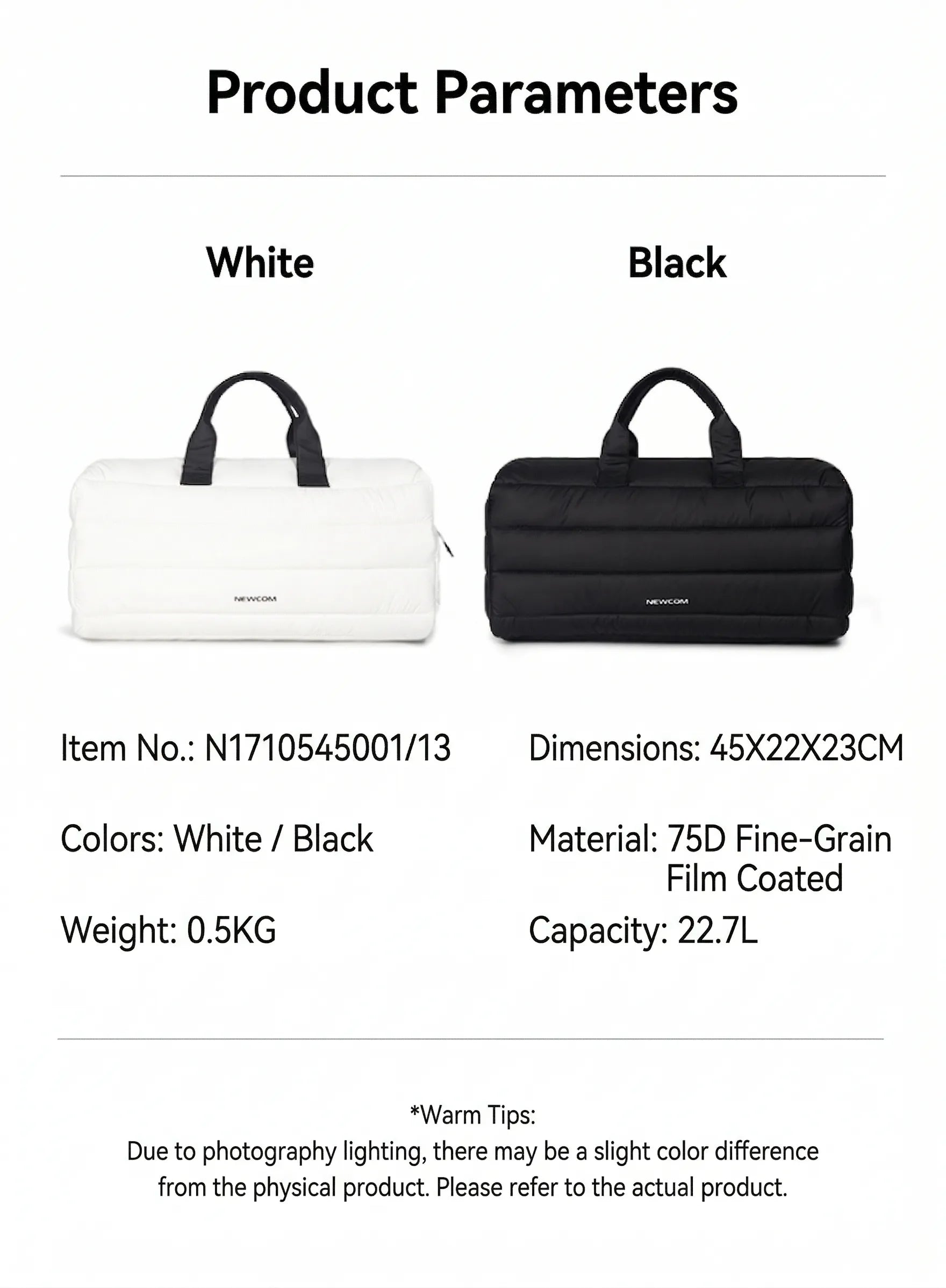 NEWCOM Travel Bag