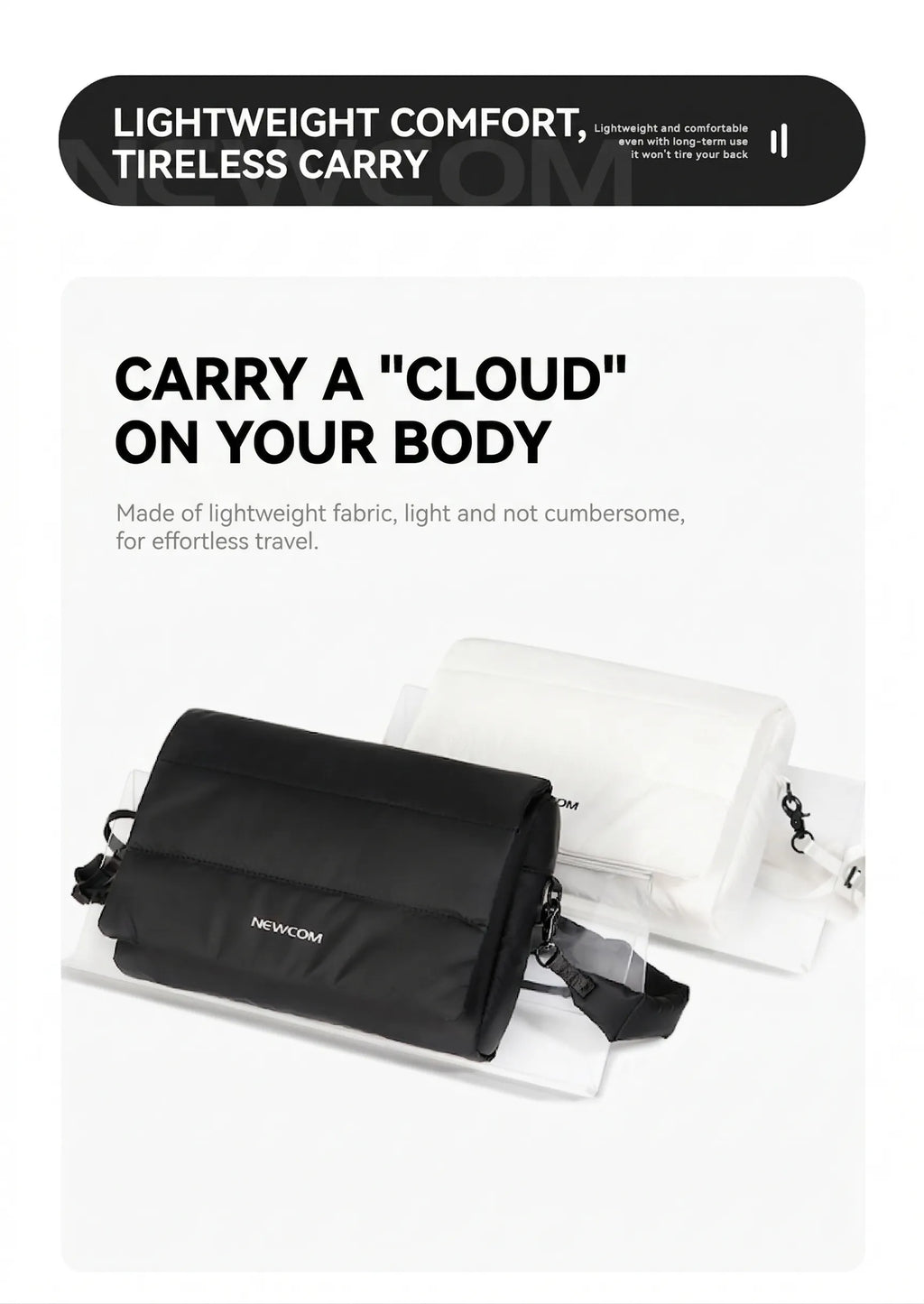 NEWCOM CLOUD Shoulder bag