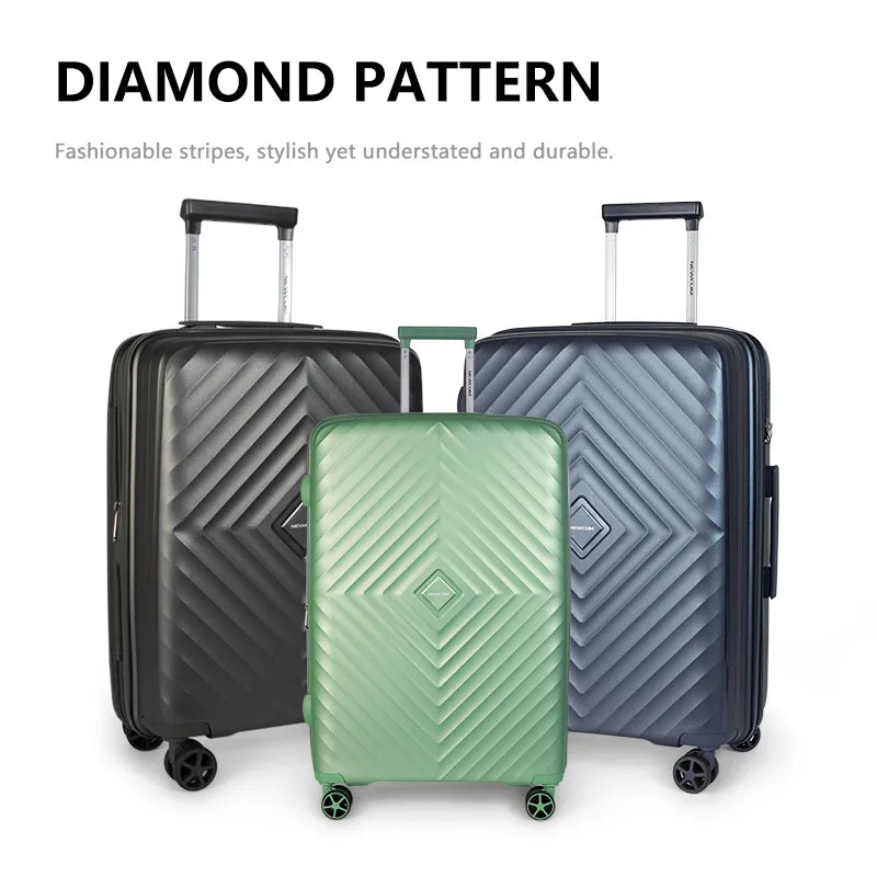NEWCOM PP luggage set