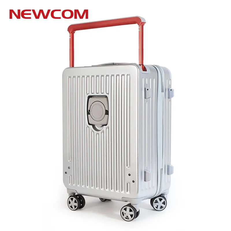NEWCOM Wide handle and cup holder  luggage