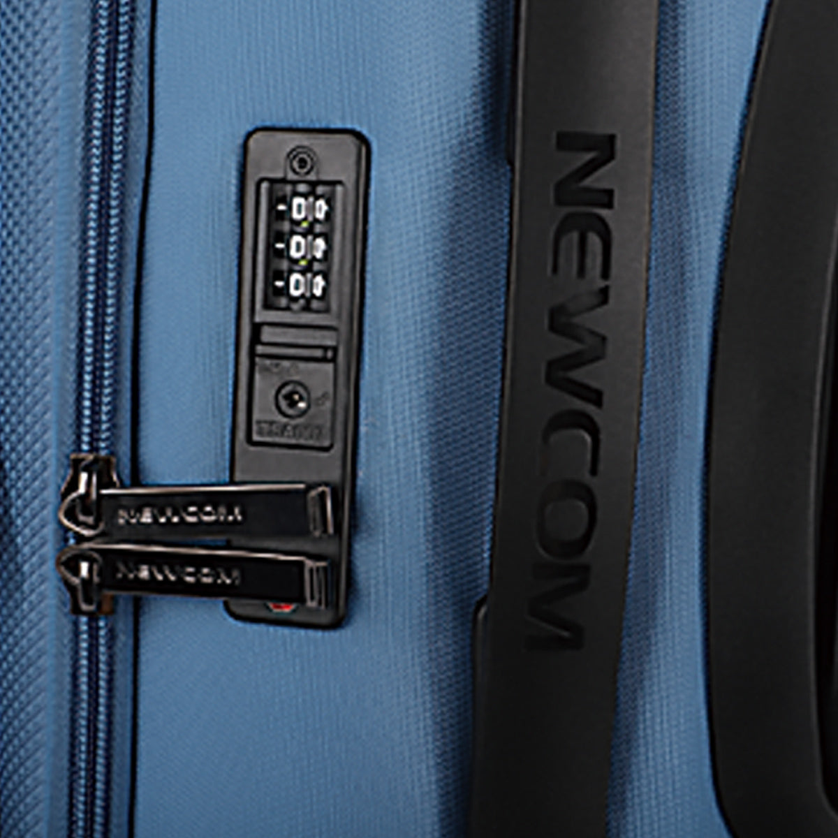 Front zipper pockets