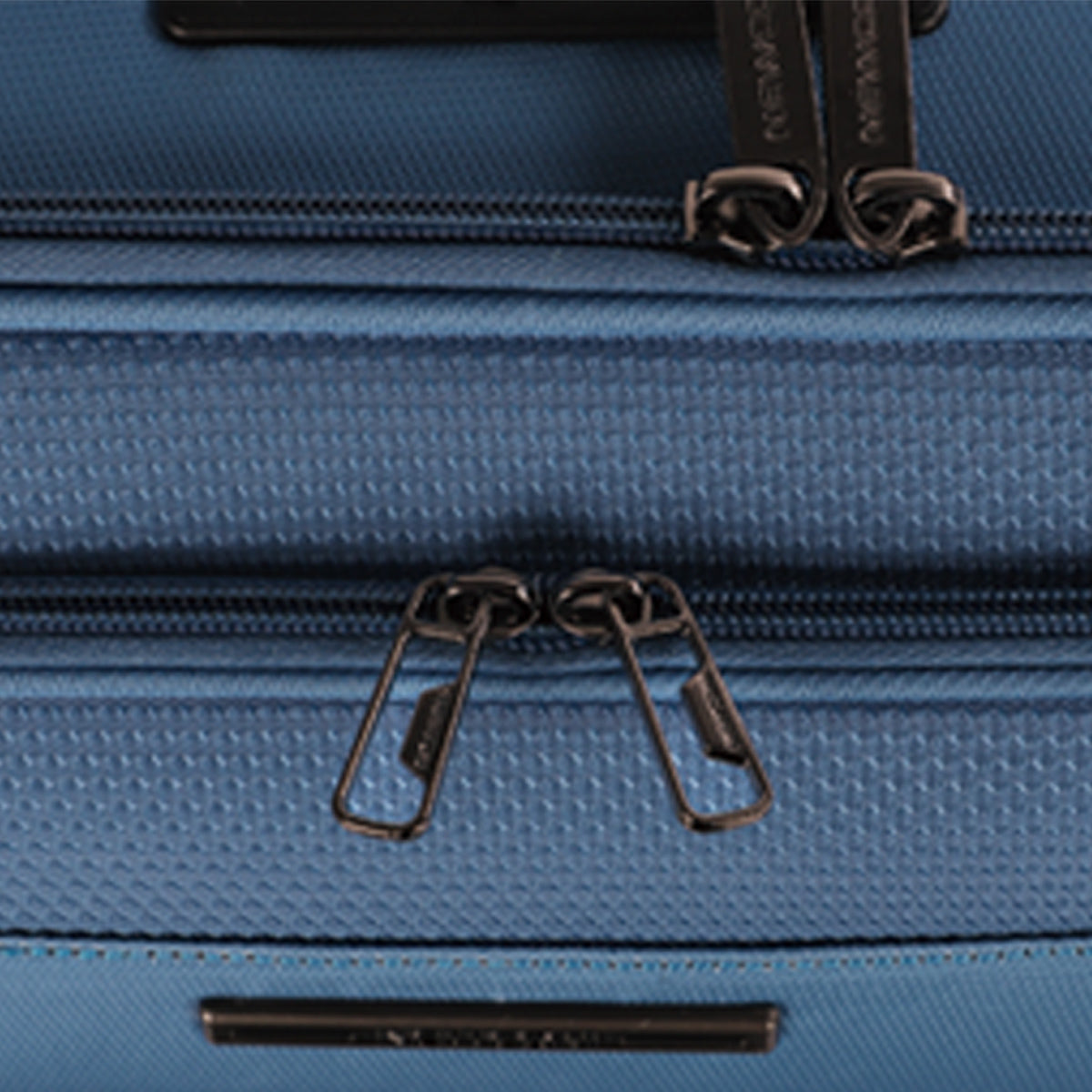 Front zipper pockets