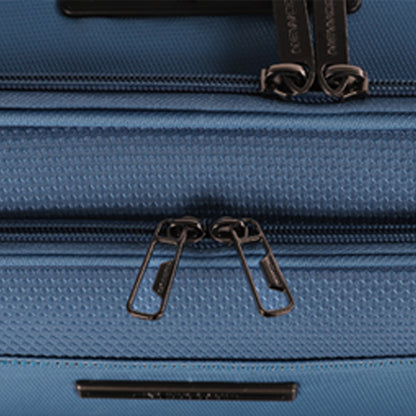 Front zipper pockets