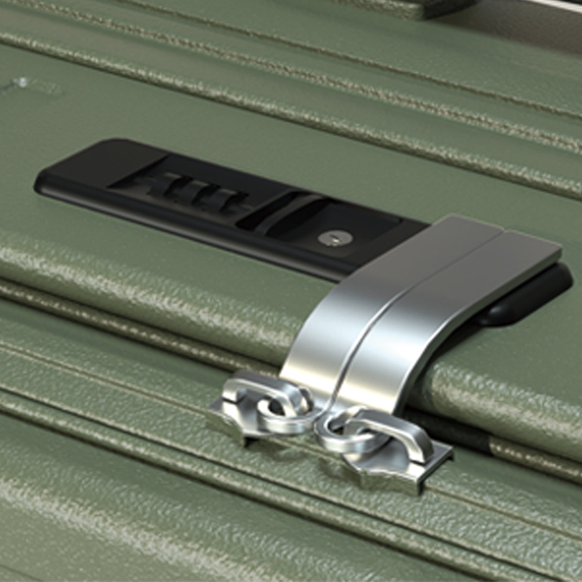Horizontal stripe front opening