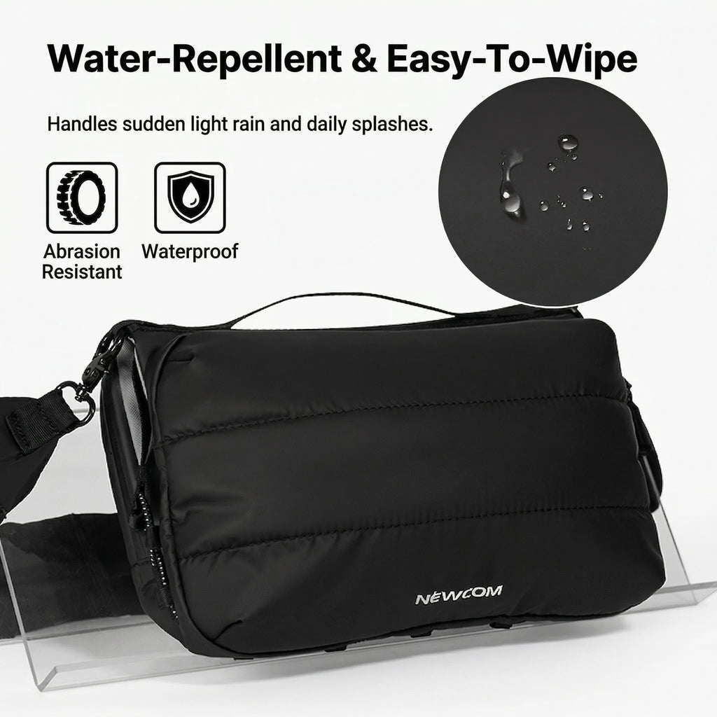 NEWCOM Shoulder Bag – Waterproof Down-Filled Crossbody Bag | NEWCOM