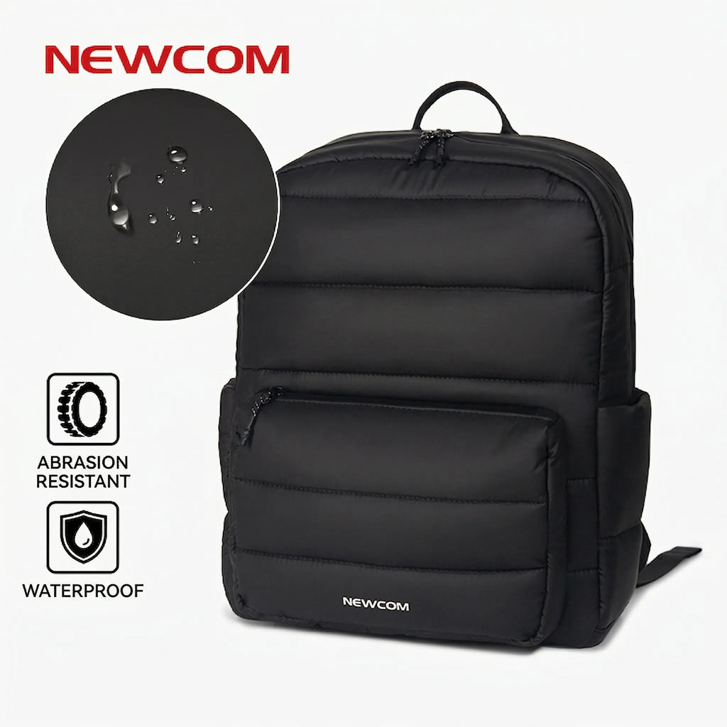 NEWCOM CLOUD Backpack – Lightweight Down-Filled Travel Bag | NEWCOM