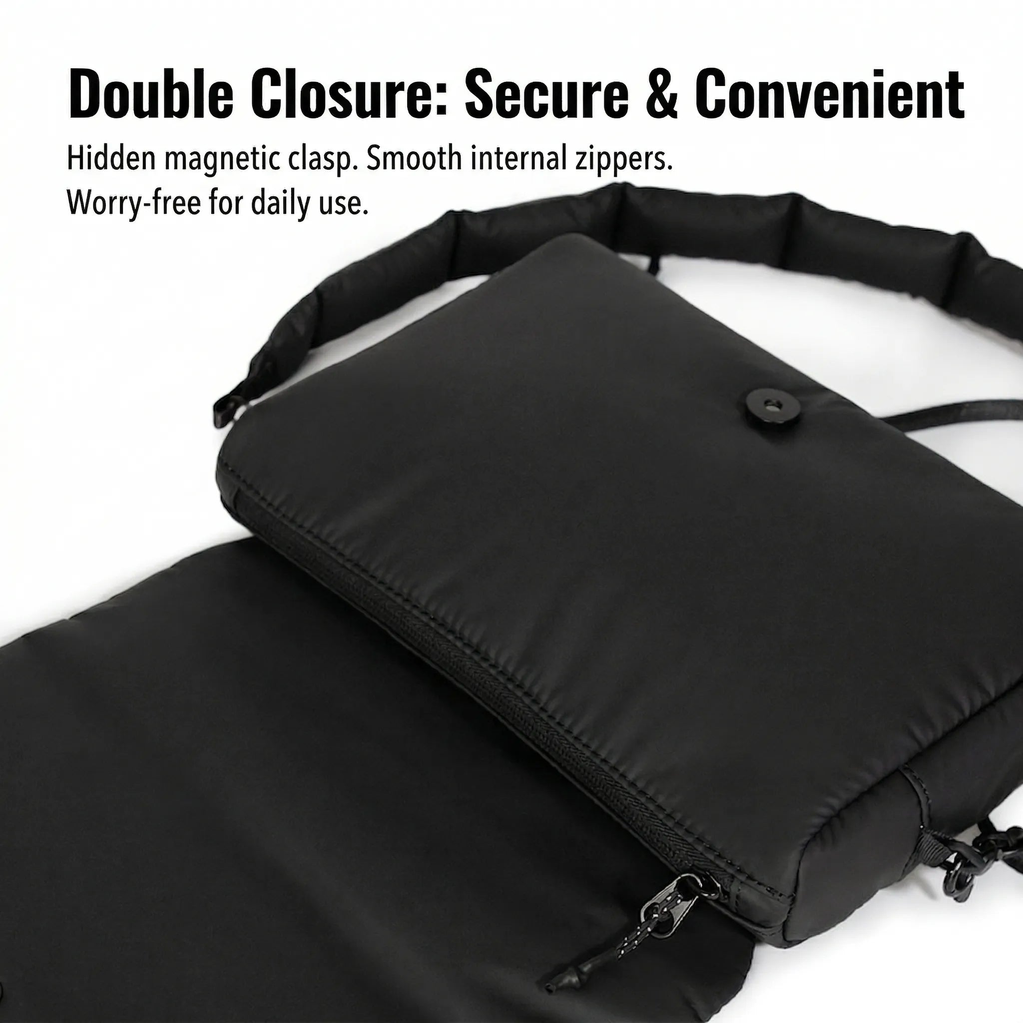 NEWCOM CLOUD Shoulder Bag – Lightweight Water-Resistant Down Bag