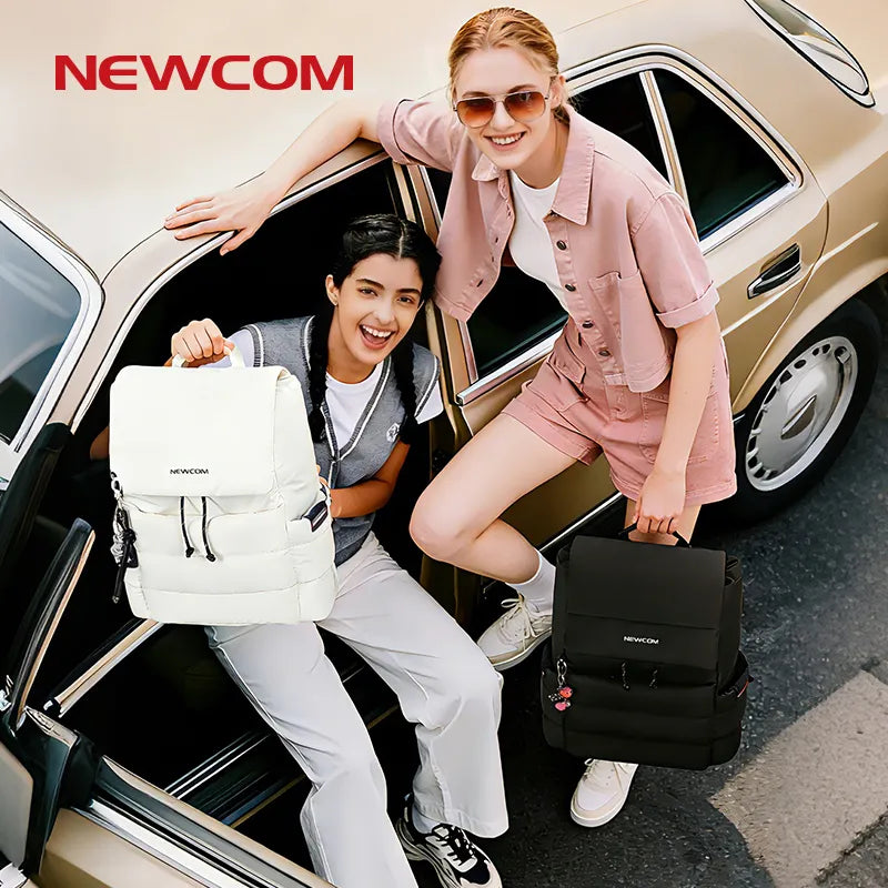 NEWCOM CLOUD Backpack – Lightweight Down-Filled Travel Bag