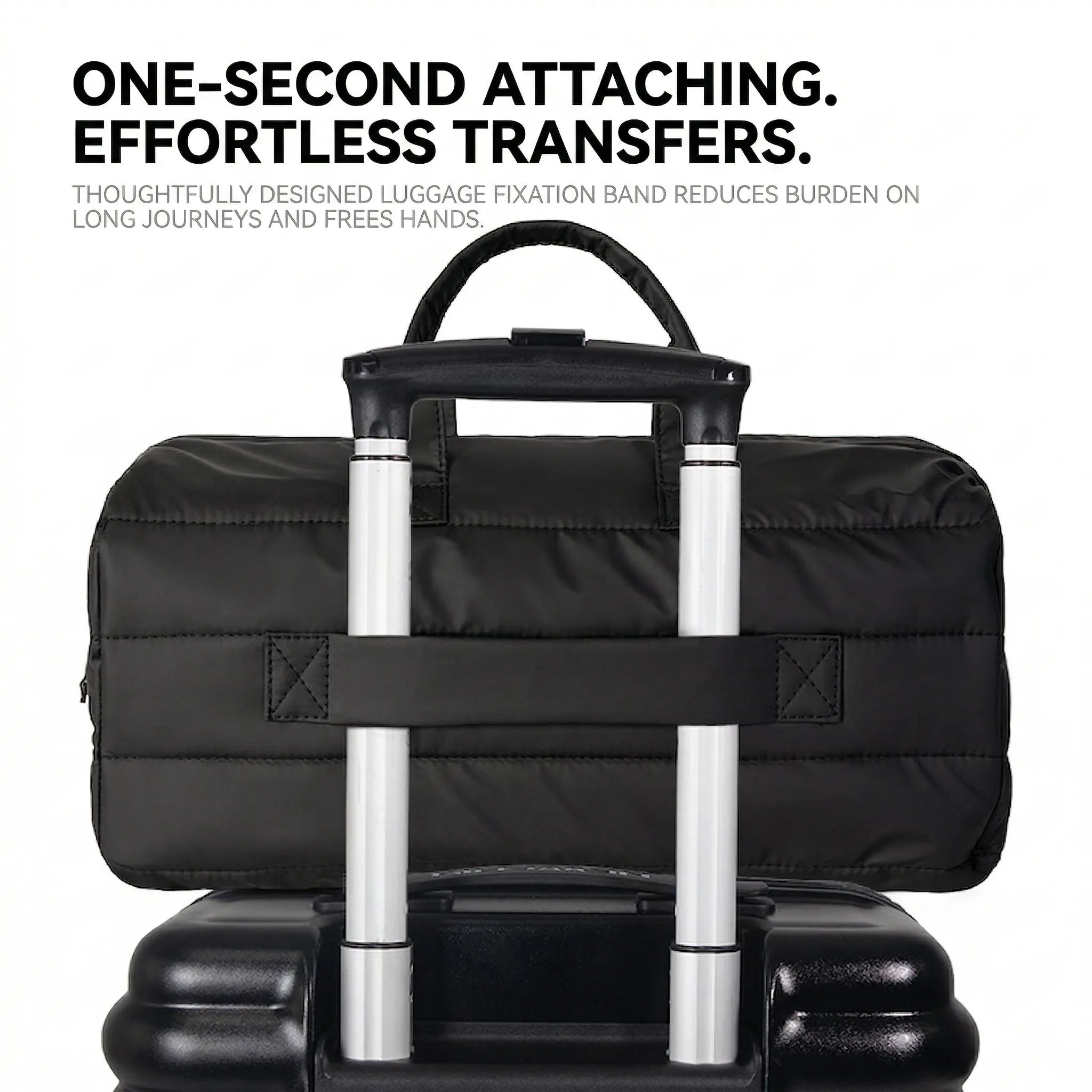 NEWCOM Travel Bag – Lightweight Down-Filled Weekend & Travel Bag
