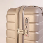 NEWCOM Champagne pp luggage 3 set